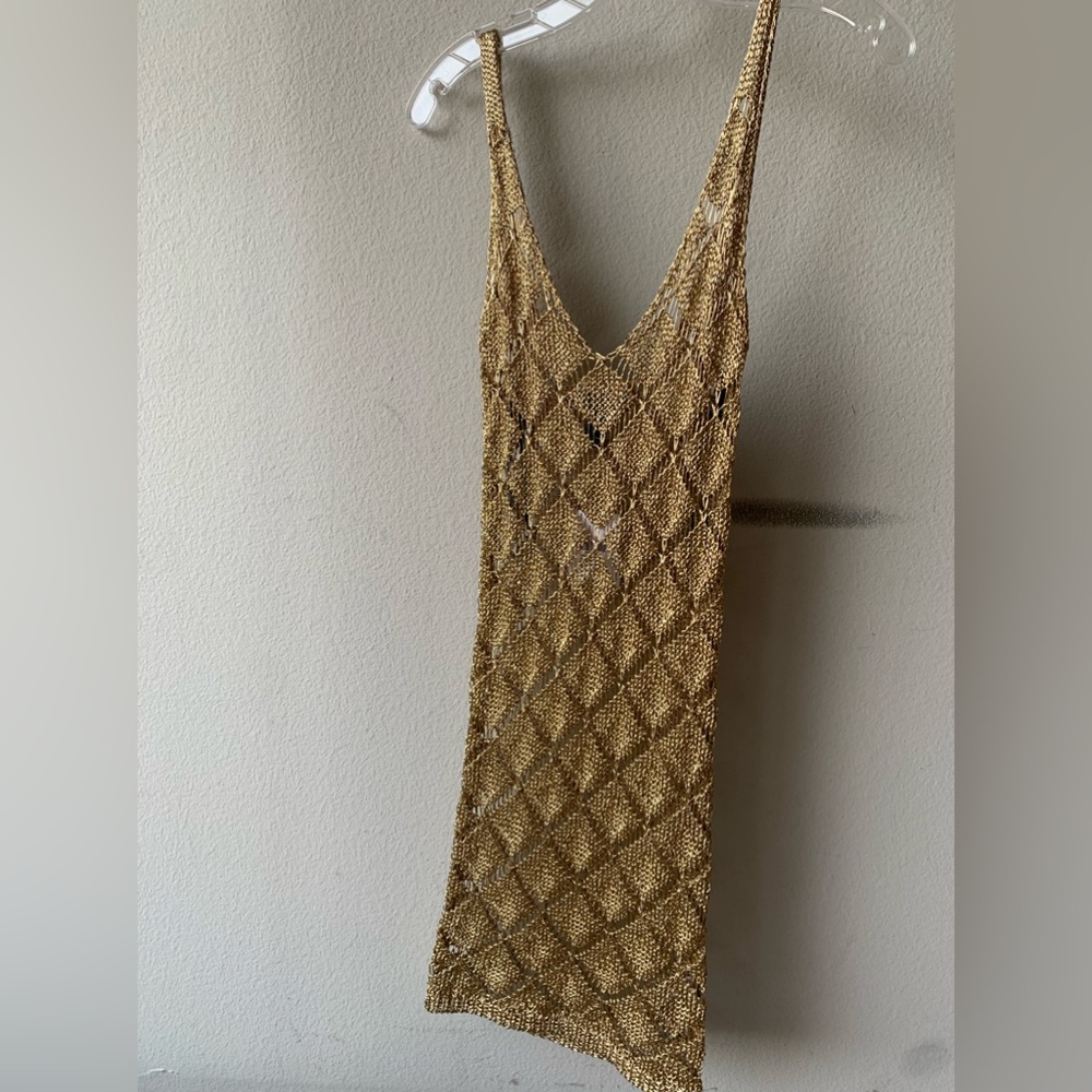Forever 21 gold Dress